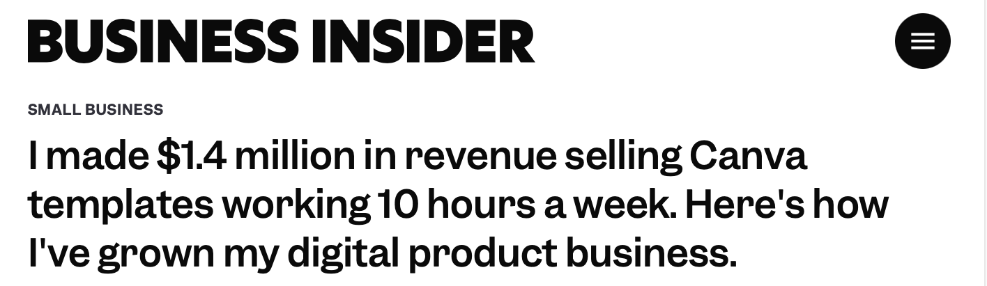 digital templates market