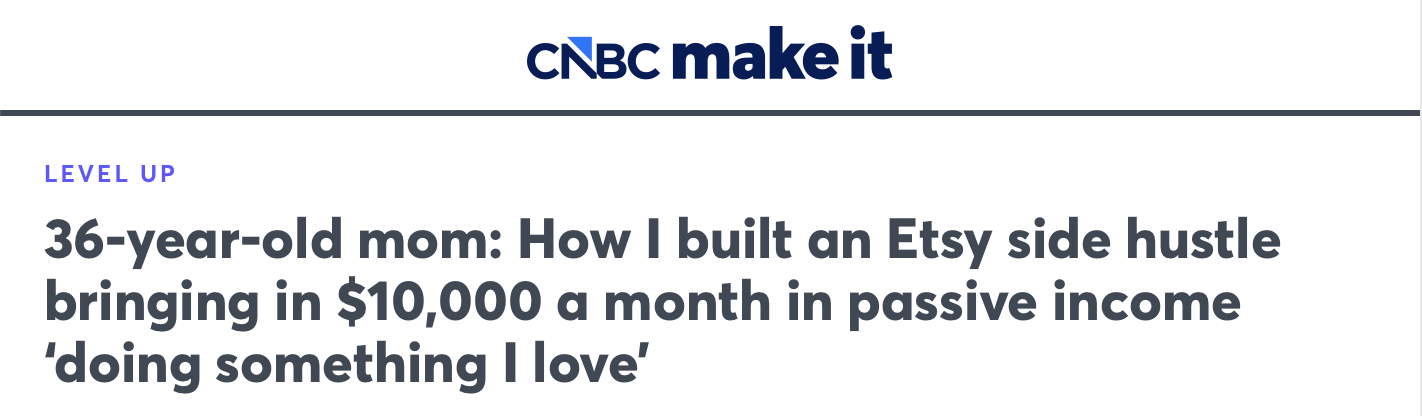CNBC: $10,000 a month passive income