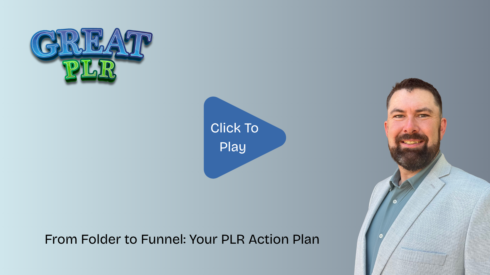 From Folder to Funnel: Your PLR Action Plan